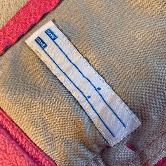 Columbia Girl’s Fleece Zip up Jacket Color Pink Size 7/8 *See description - Picture 3 of 10